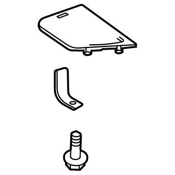 Toyota 58409-0E070-C0 Trim Board, Rear Driver Side