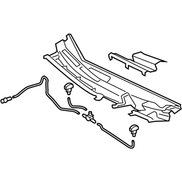 Toyota 55708-52291 Cowl Grille