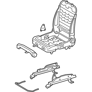 Toyota 71120-42070 Frame Assembly