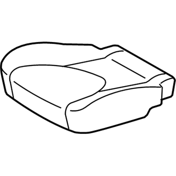 Toyota 71072-42244-B6 Cushion Cover