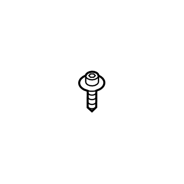 Toyota 90167-50063 Center Molding Screw