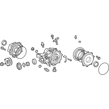 Toyota 41110-48123 Differential