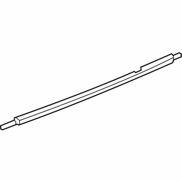 Toyota 75730-48110 Belt Molding, Passenger Side