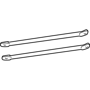 Toyota 52256-17010 Support Brace, Front Driver Side