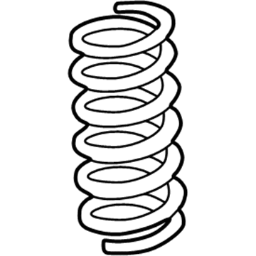 Toyota 48131-17690 Coil Spring, Front