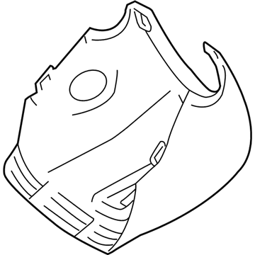 Toyota Steering Column Cover - 45287-06220-C0