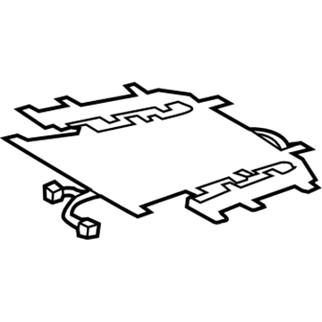 Toyota 87510-06100 Seat Cushion Heater