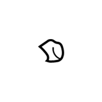 Toyota 55539-AE010-C3 Blank Cover