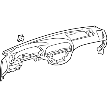 Toyota 55301-0C020-B0 Instrument Panel