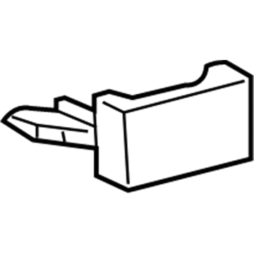 Toyota 51227-06031 Engine Cradle Damper, Front