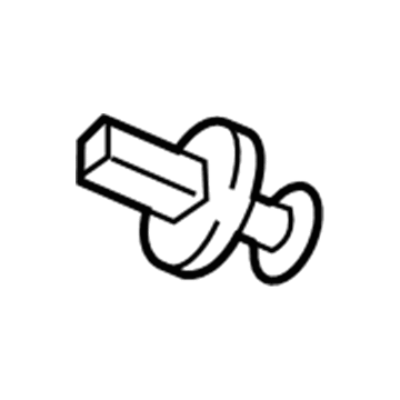 Toyota 75867-06030 Protect Plate Clip