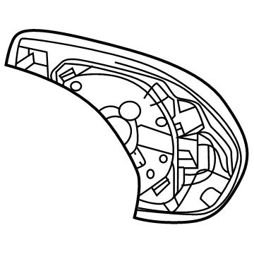 Toyota Prius AWD-e Car Mirror - 87902-02070