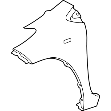 Toyota Yaris Fender - 53802-52100