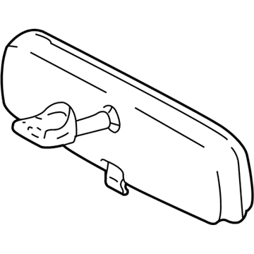 Toyota Sequoia Car Mirror - 87810-0W060