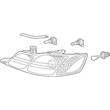 2004 Toyota Avalon Headlight - 81150-AC040