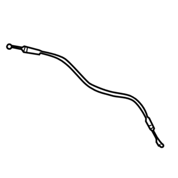 Toyota Prius Plug-In Door Latch Cable - 69730-47050