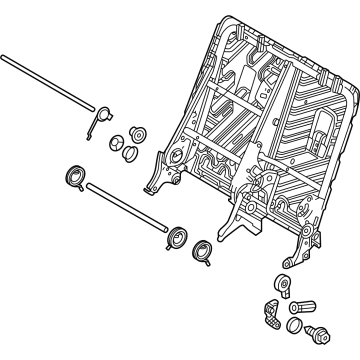 Toyota 71670-0C010 Seat Back Frame