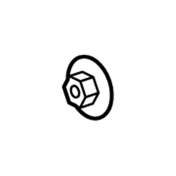 Toyota 90179-08241 Lower Impact Bar Nut