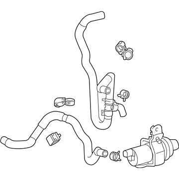 Toyota Water Pump - 87200-0E010