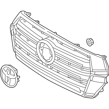 Toyota Land Cruiser Grille - PZ327-60133