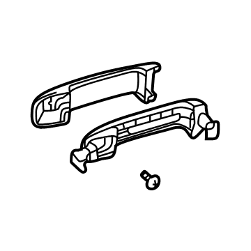 Toyota Sequoia Door Handle - 69210-0C040-D1