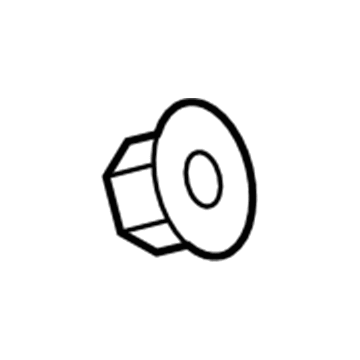 Toyota 90176-A0004 Backup Lamp Assembly Nut
