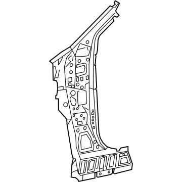 Toyota 61023-10210 Inner Hinge Pillar