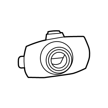 Toyota 89348-42130-J0 Retainer,  Ultrasonic Sensor,  Rear Corner