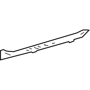 Toyota 67913-10110-C1 Front Sill Plate, Passenger Side