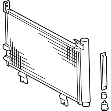 Toyota A/C Condenser - 88460-33120