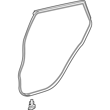 Scion iM Door Seal - 67872-12560