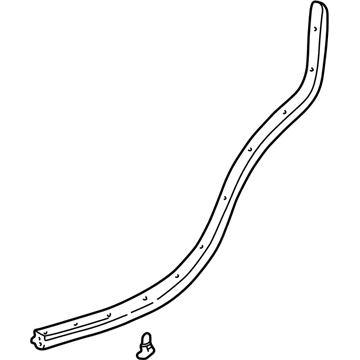 1999 Toyota Camry Door Seal - 67872-33030