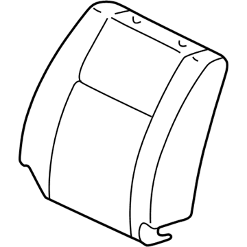 Toyota 71073-0C060-B3 Seat Back Cover
