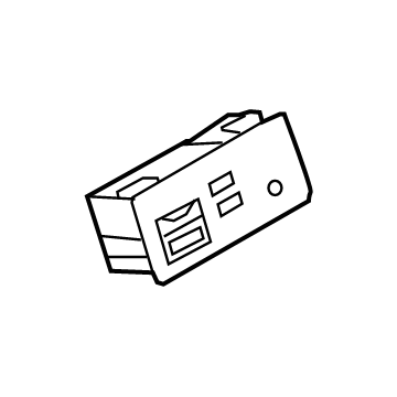 Toyota 86190-WB004 USB Port