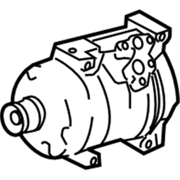 Toyota FJ Cruiser A/C Compressor - 88320-35700-84