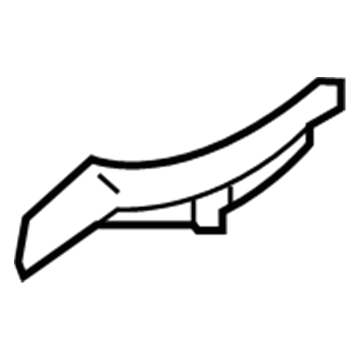 Toyota 53867-06110 Cowl Grille Seal
