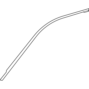 2022 Toyota Highlander Door Moldings - 75753-0E050