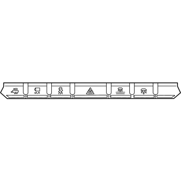 Toyota Sequoia A/C Switch - 84970-0C051