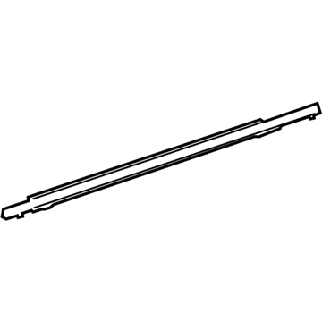 Toyota 75730-0E070 Belt Molding, Passenger Side