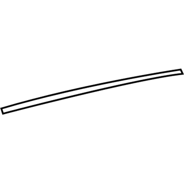 Toyota 75763-0E020 Frame Molding, Upper Passenger Side