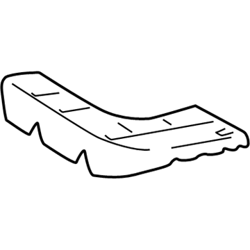 Toyota 79345-60110 Pad, Driver Side