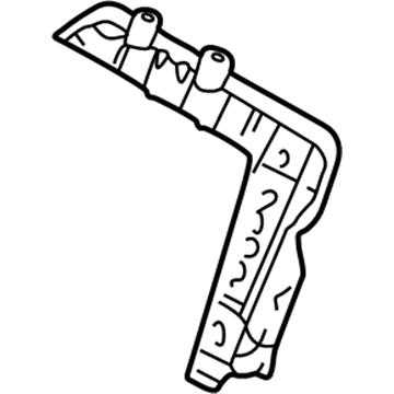Toyota 79303-60110 Seat Back Frame, Passenger Side