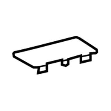 Toyota 58805-0R040-C0 Storage Tray, Rear