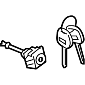 Scion Door Lock Cylinder - SU003-04766