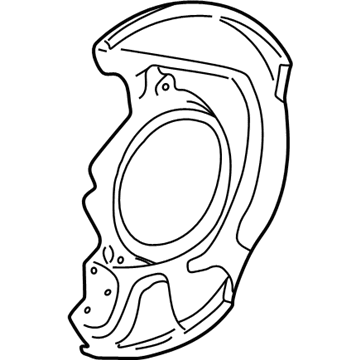 Toyota Camry Backing Plate - 47782-06010