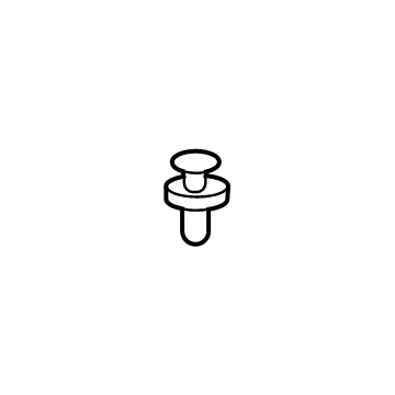 Toyota 90467-07220 Corner Shield Retainer Clip