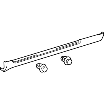 Toyota 75851-06909 Rocker Molding
