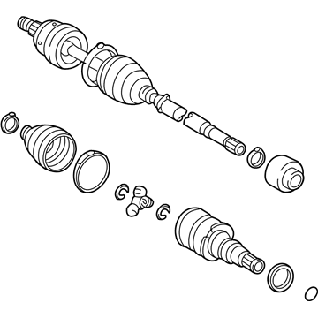 Toyota Matrix Axle Shaft - 43420-01090