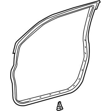 Toyota Sienna Door Seal - 67861-AE010