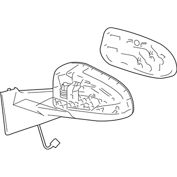 Toyota Yaris Car Mirror - 87910-52C80